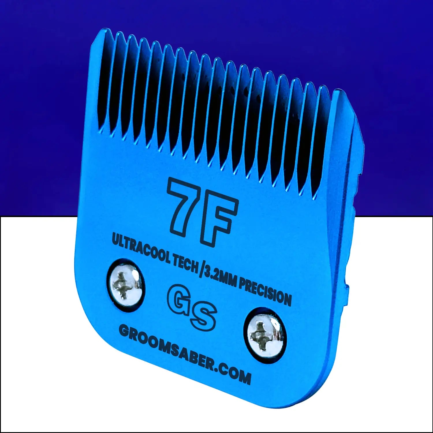 7F Blue Steel Dog Clipper Blade (3.2 mm)